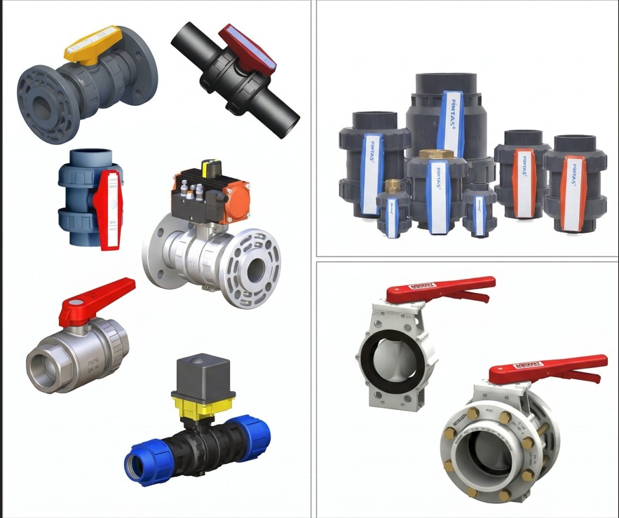 Küresel ve Kelebek Vanalar
